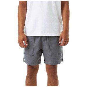 NEW! Katin Soot Trail Shorts Canvas Drawstring Blue Men's SZ M